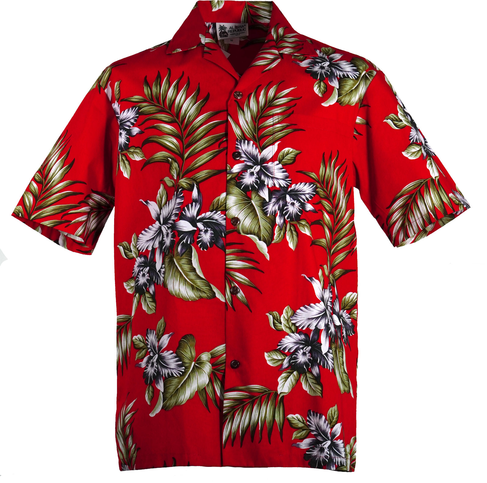 Original Hawaiihemd -Hibiscus Red-